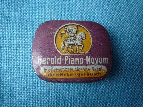 Original grammophon nadeldose - original,