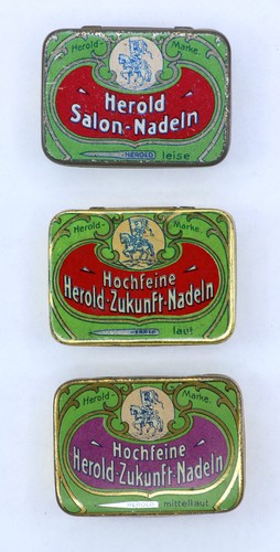 Nadeldose herold leer - 3x,