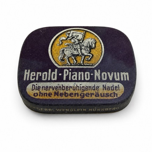 Antike grammophon nadeln - grammophon, dose