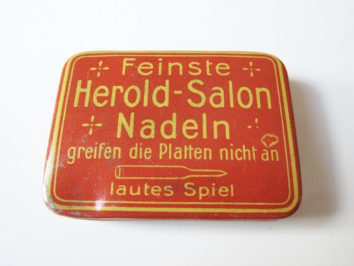 Grammophon nadeldose herold - grammophon,