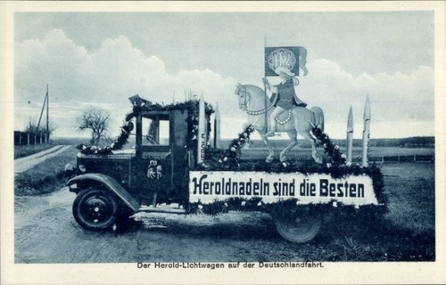 Reklame herold nadeln - reklame, herold-nadeln